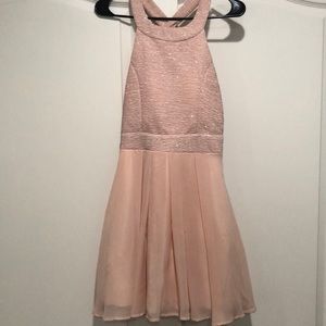 Pink formal dress